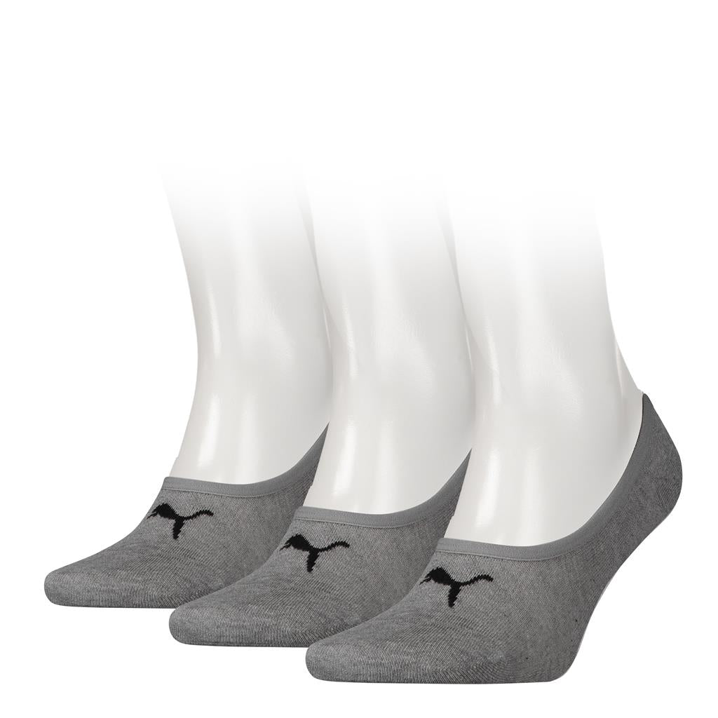 PUMA Unisex Footie Socks (3 Pair Pack)