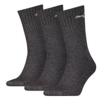 PUMA Unisex Cushioned Crew Socks (3 Pair Pack)