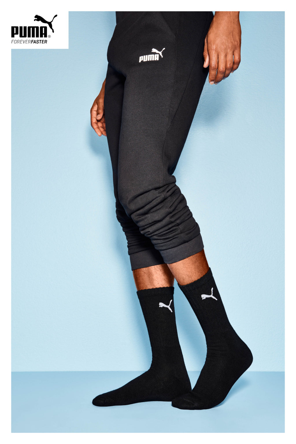 PUMA Unisex Cushioned Crew Socks (6 Pair Pack)