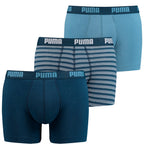 PUMA Mens Stripe Boxers (Pack of 3)